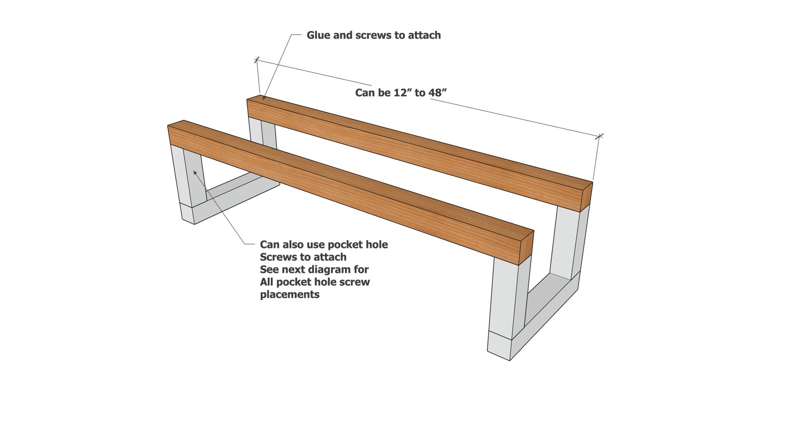 Simple 2x2 Shoe Rack — step 2