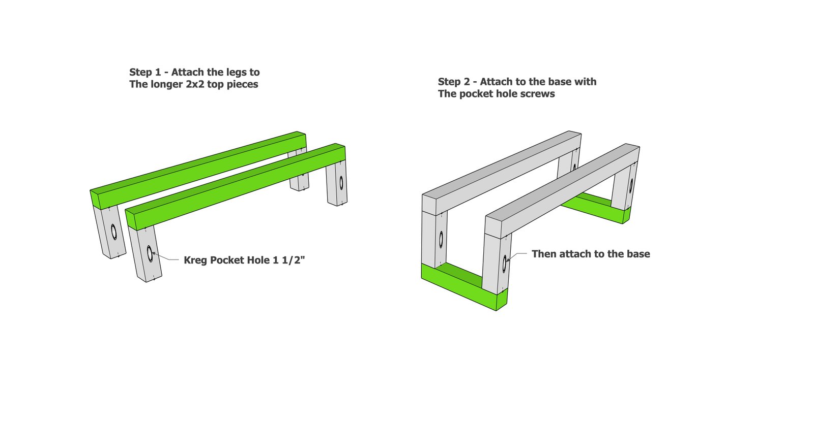 Simple 2x2 Shoe Rack — step 3