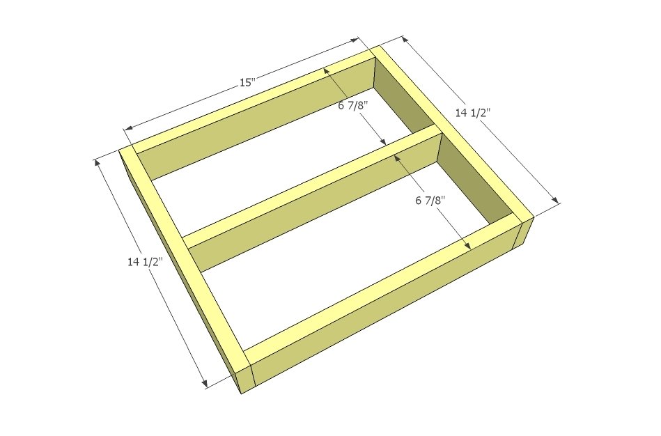 Simple Adirondack Side Table — step 1