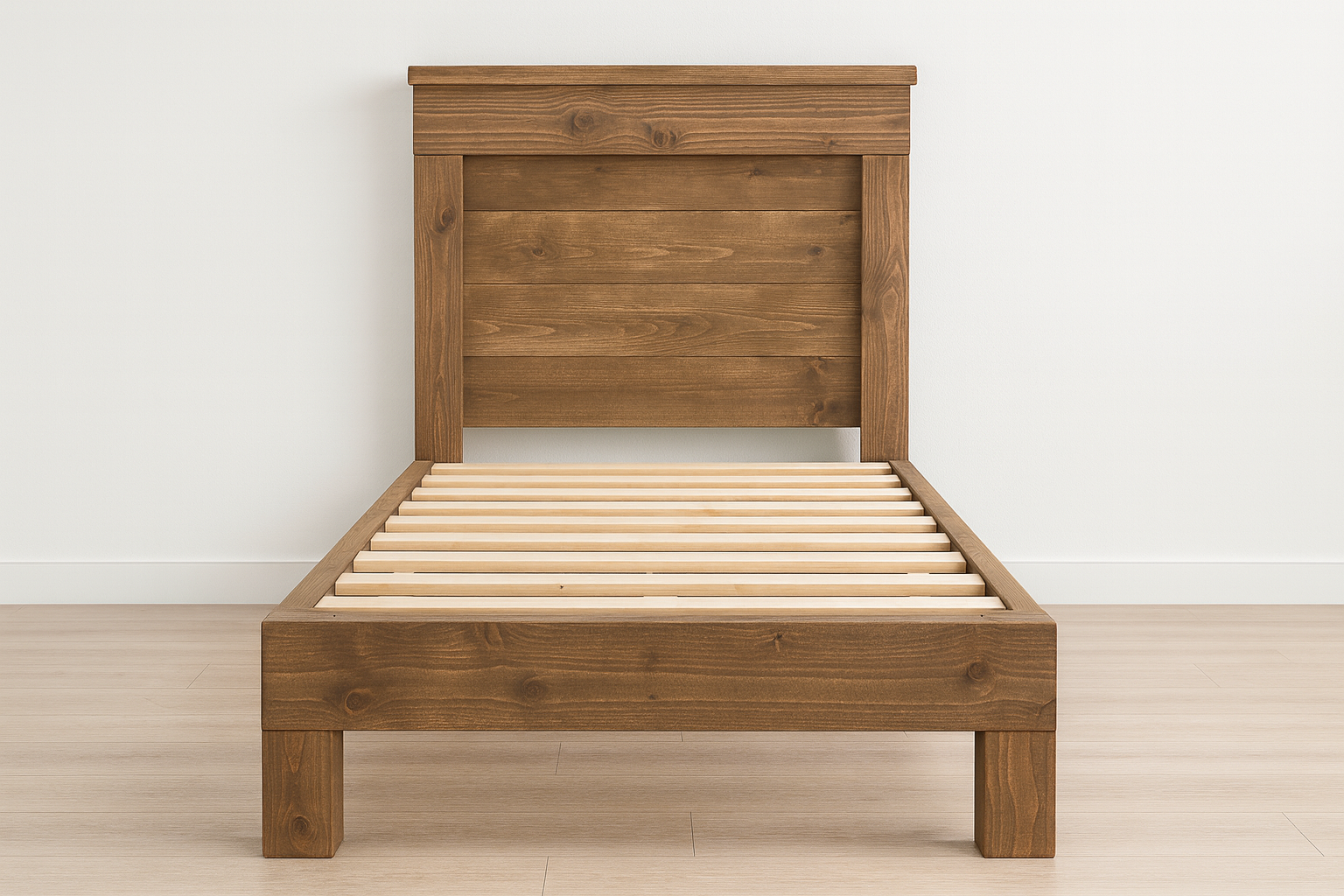 Simple Build Bed Frame in All Mattress Sizes