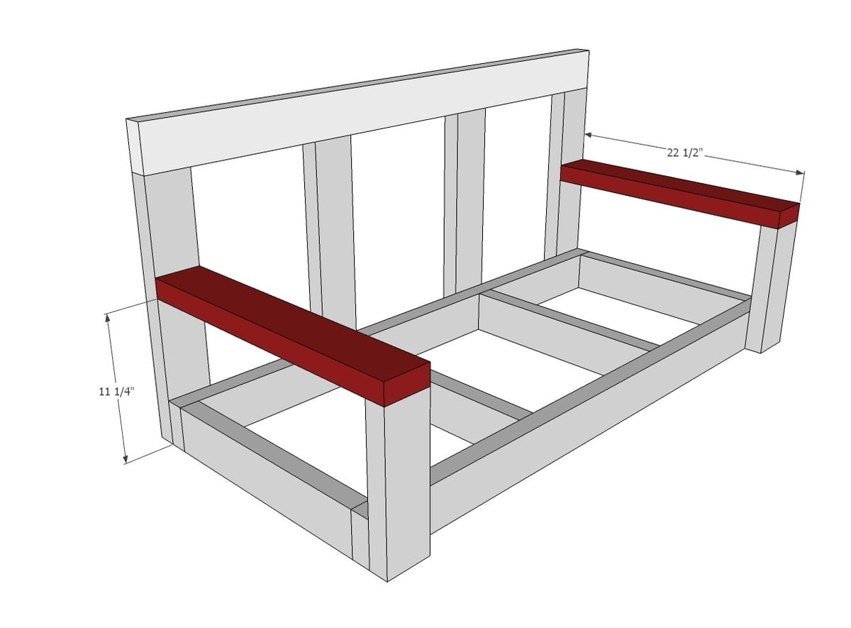Simple to Build Porch Swing — step 4