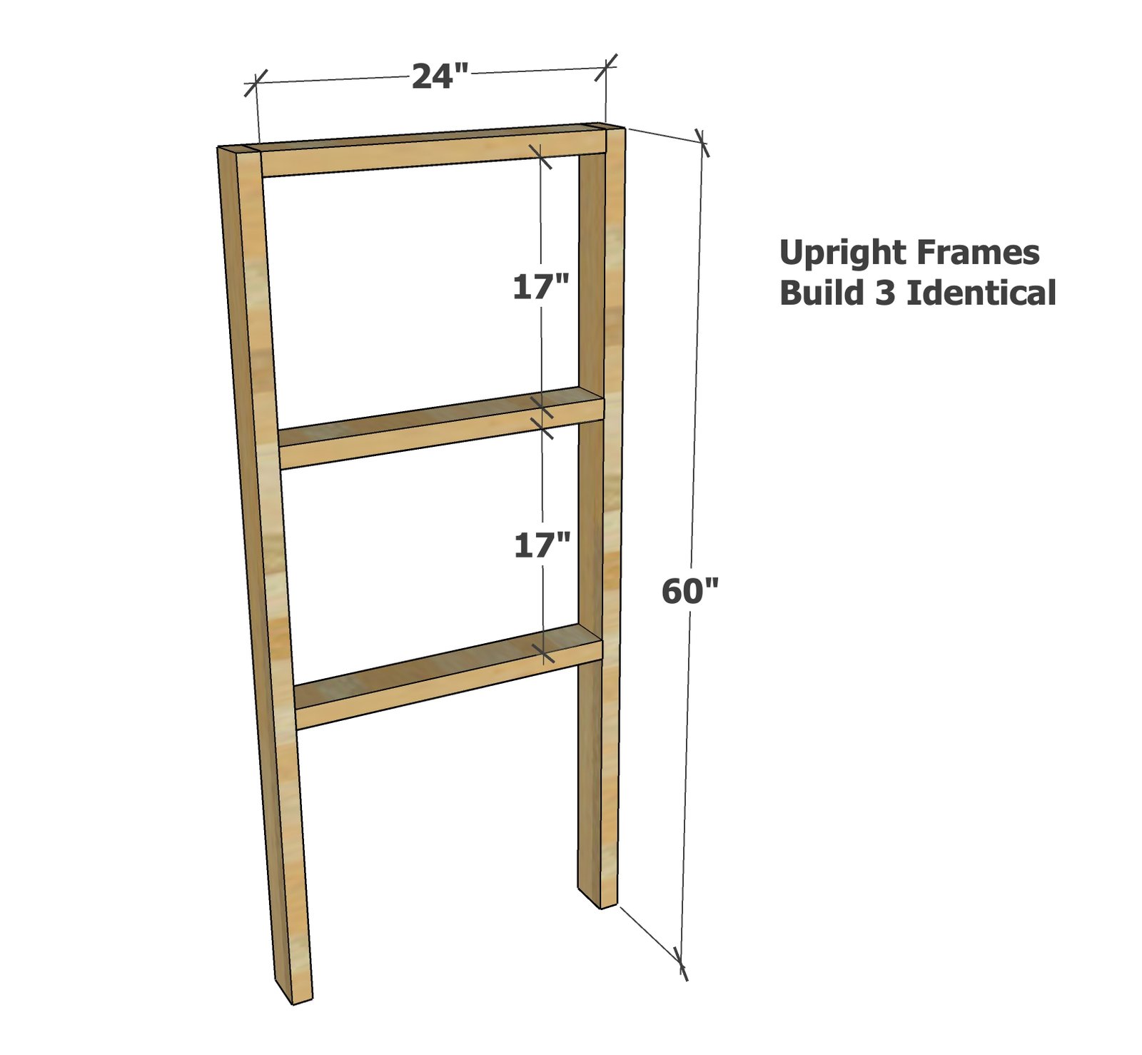 Simple to Build Rolling Wood Cart — step 2
