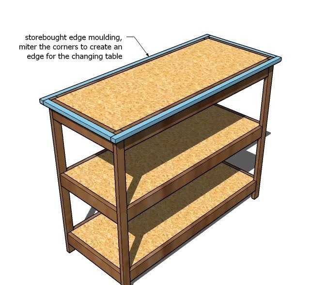 Simple Changing Table — step 4