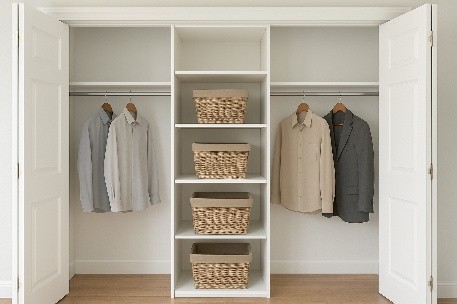 Simple Closet Organizer
