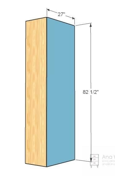 Simple Closet Organizer — step 2