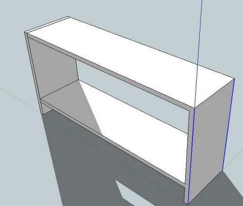 Simple End of Bed Storage Bench — step 1