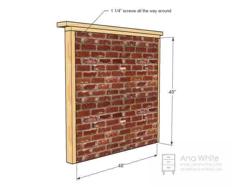 Simple Fireplace Mantle — step 6