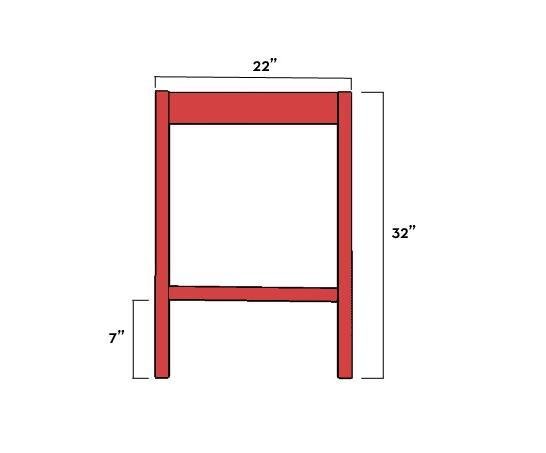 Simple Kitchen Island — step 1