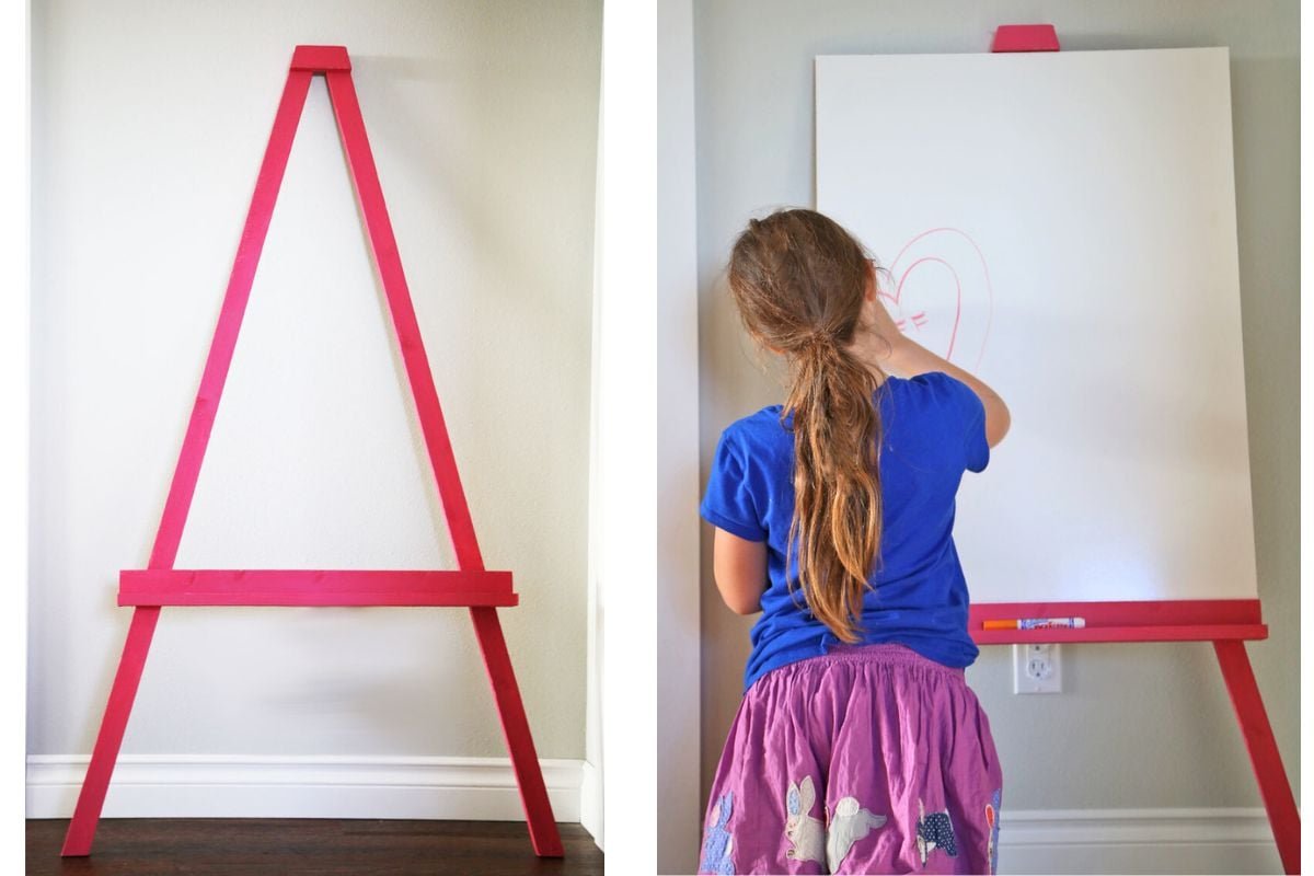 Simple Leaning Easel