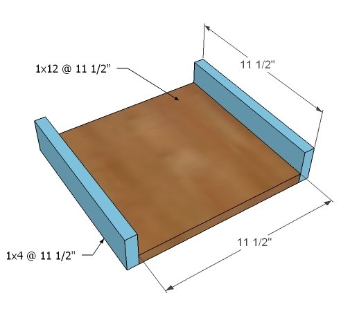 Simple Modern Bar Stools — step 1