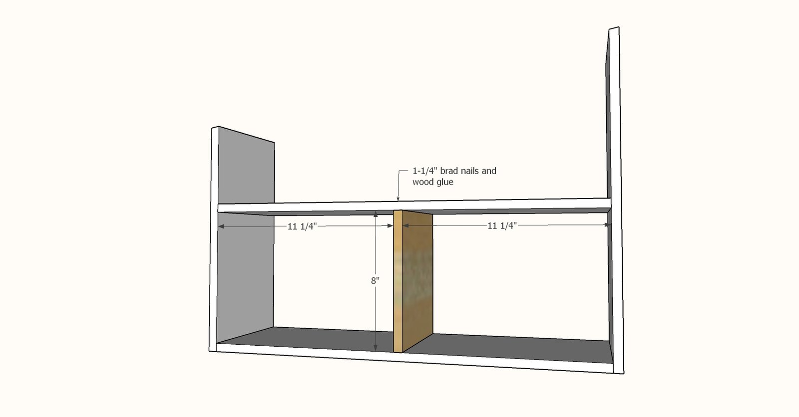 Simple Modern Doll House — step 3