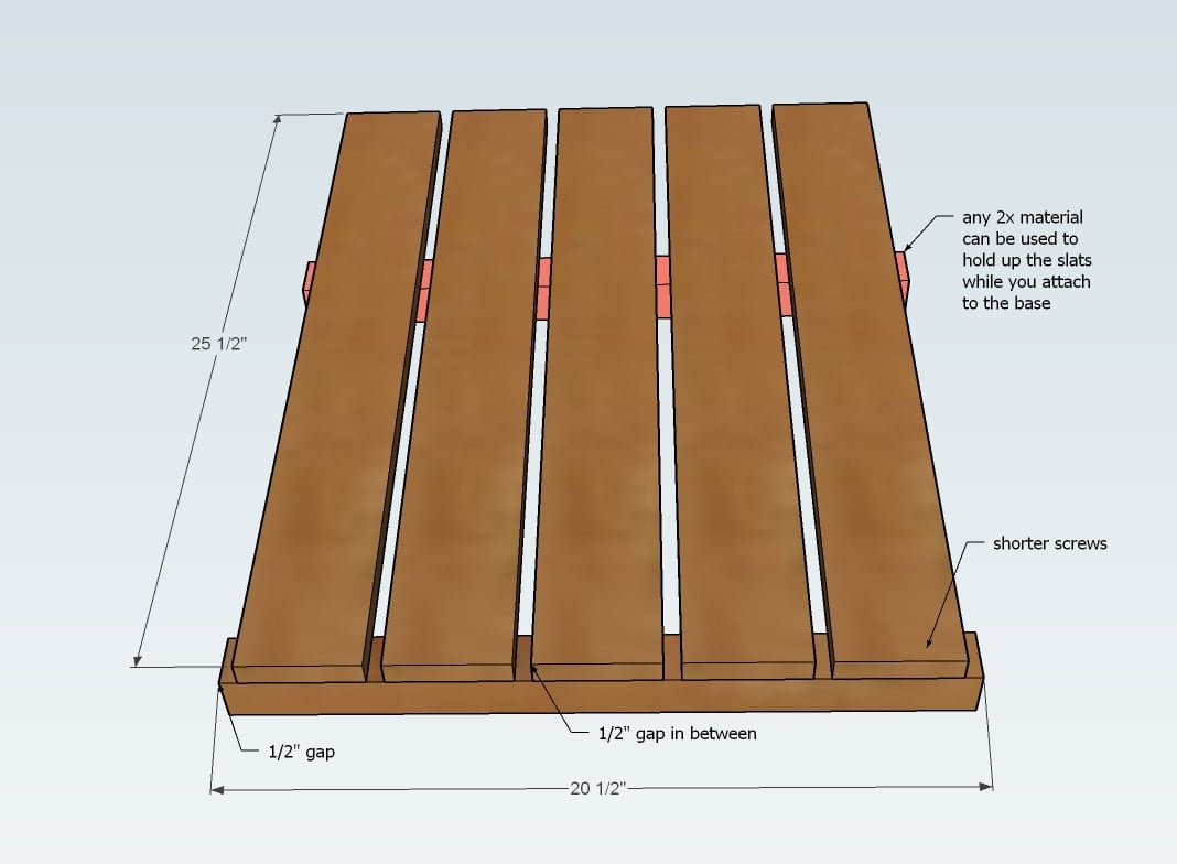 Simple Modern Outdoor Chair — step 4