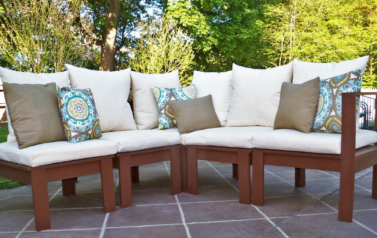 Simple Modern Outdoor Sectional