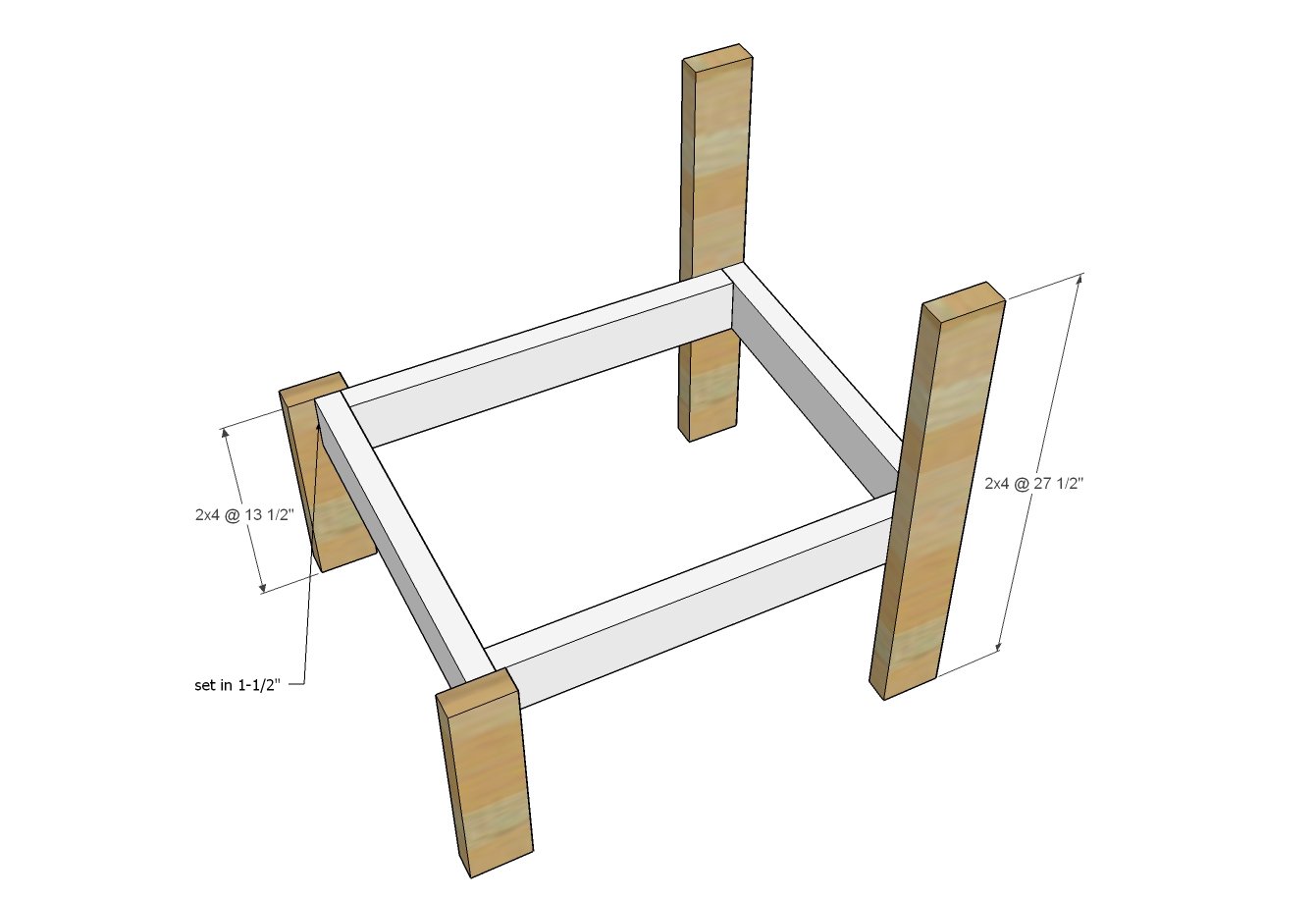 Simple Modern Outdoor Sectional — step 2