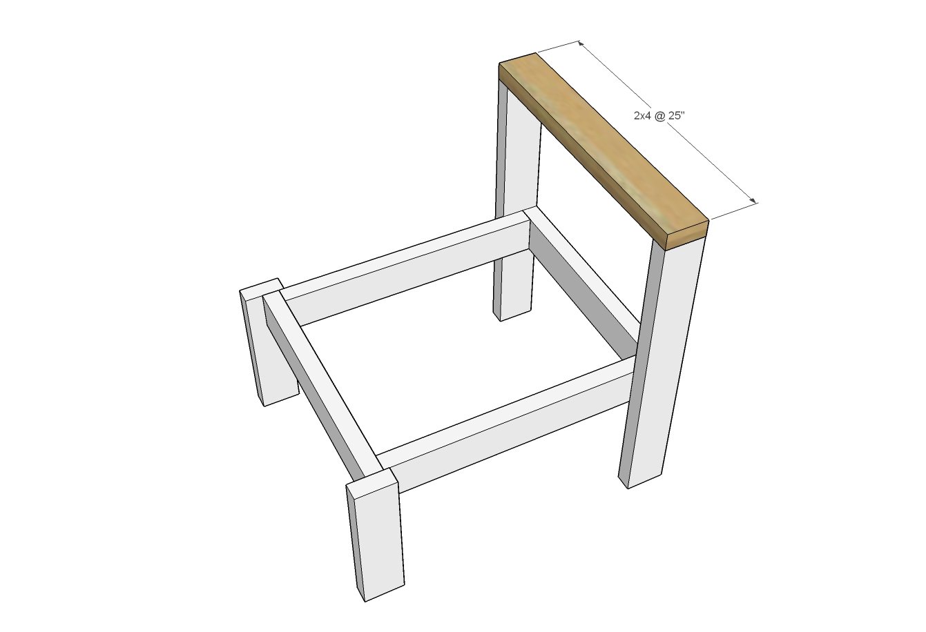 Simple Modern Outdoor Sectional — step 3