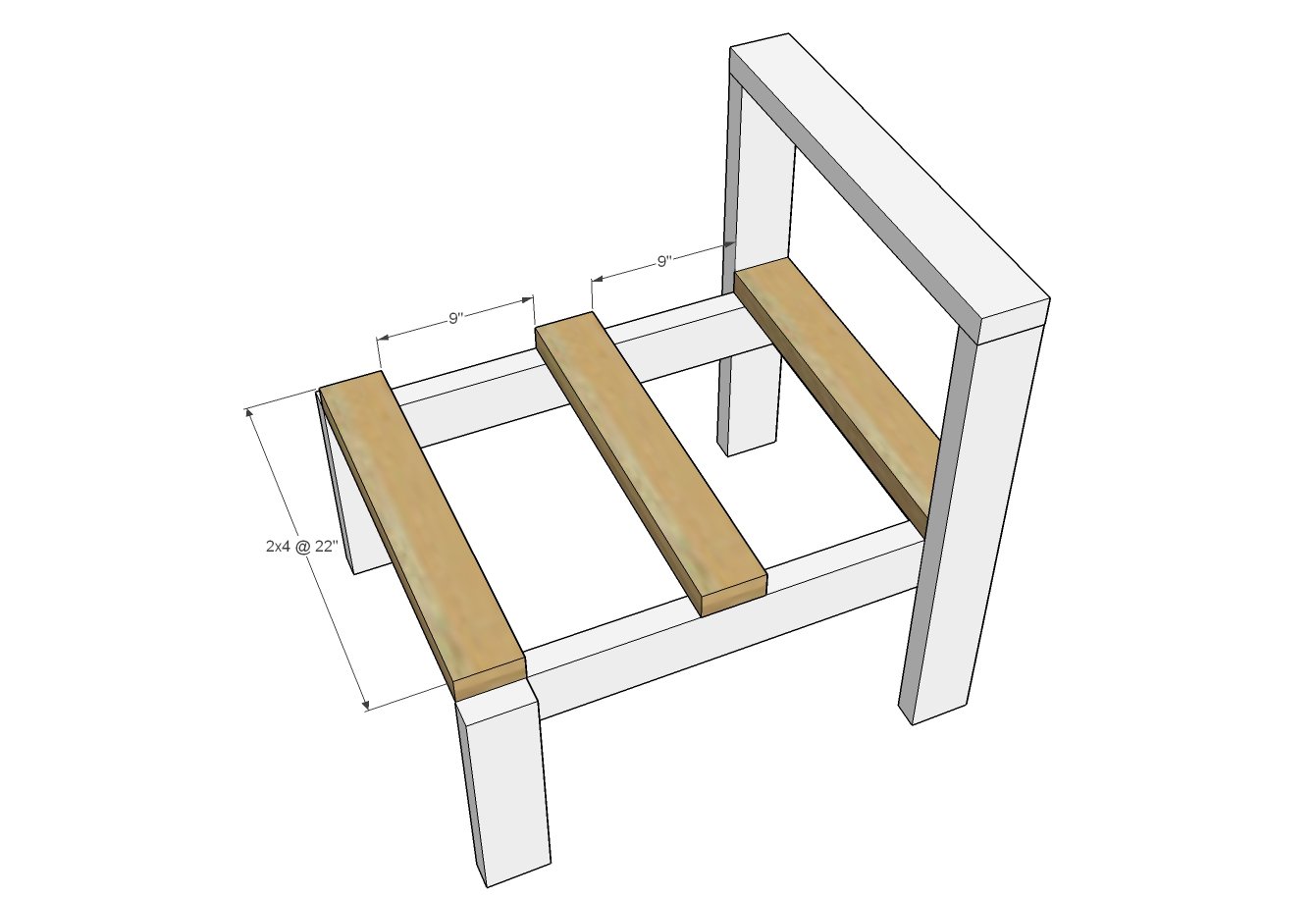 Simple Modern Outdoor Sectional — step 4