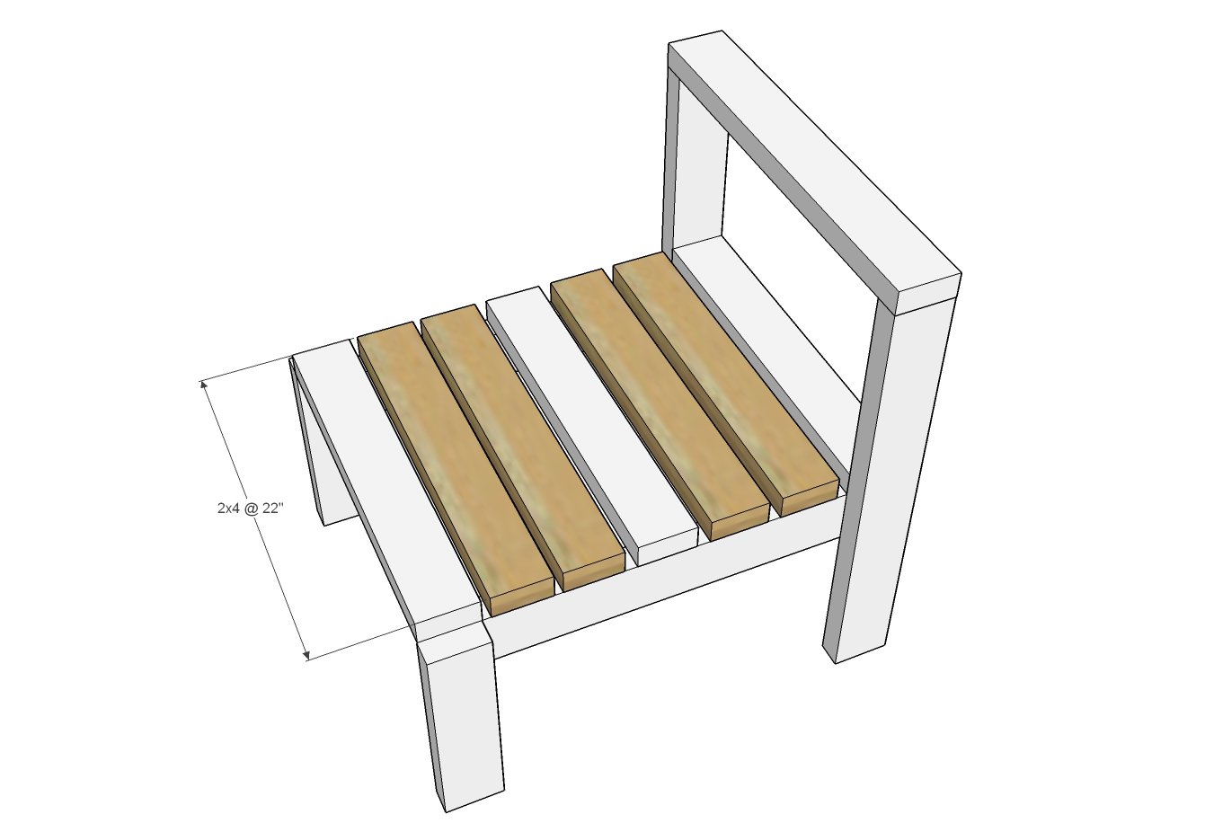 Simple Modern Outdoor Sectional — step 5
