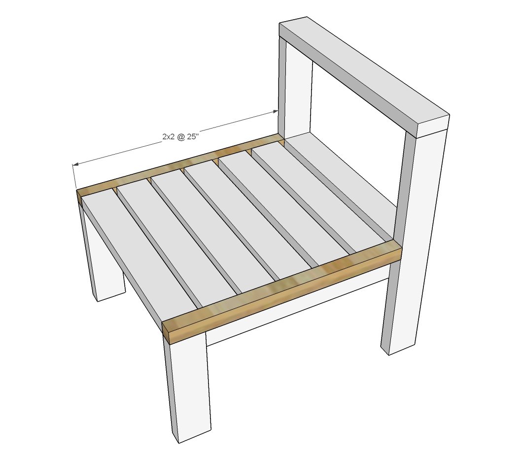Simple Modern Outdoor Sectional — step 6