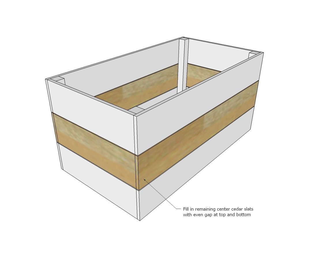 Simple Open Top Wood Toy Box — step 4