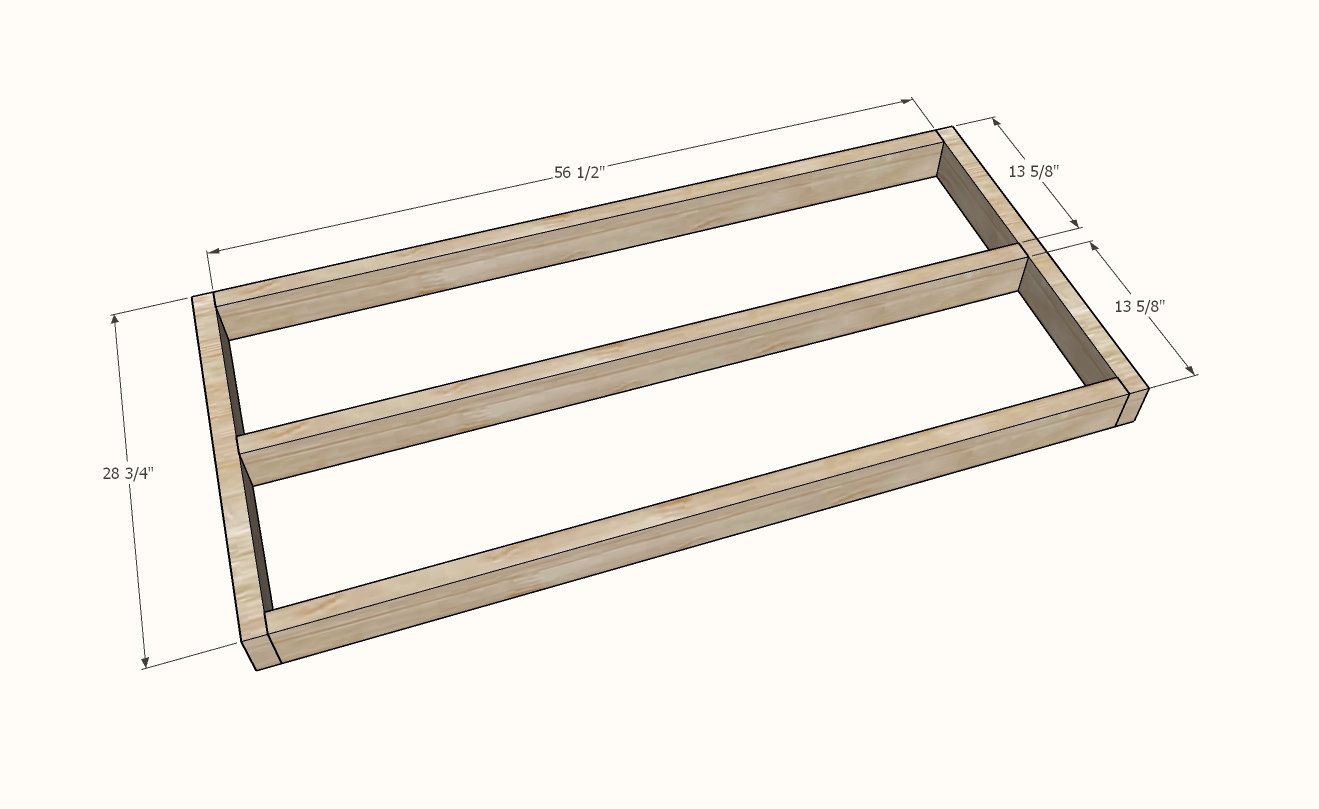 Simple Outdoor Dining Table — step 1