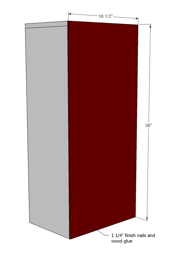Simple Play Kitchen French Door Fridge — step 5
