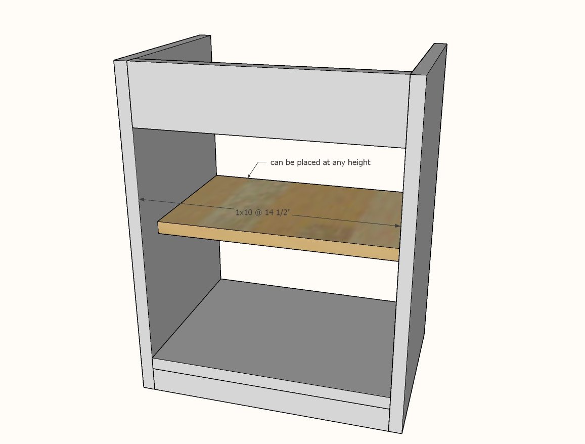 Simple Play Kitchen Sink and Stove — step 3