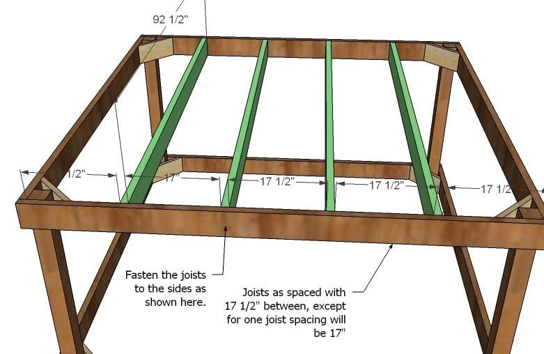 Simple Playhouse Deck — step 4
