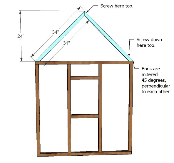 Simple Playhouse — step 3