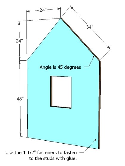 Simple Playhouse — step 4