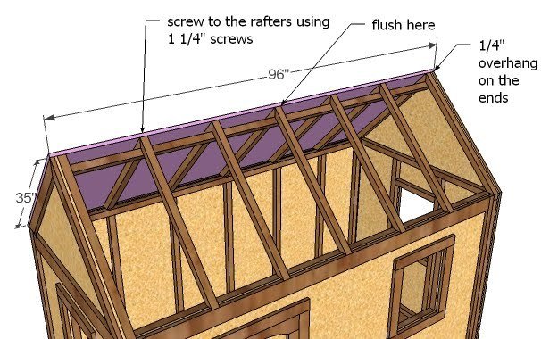 Simple Playhouse — step 3