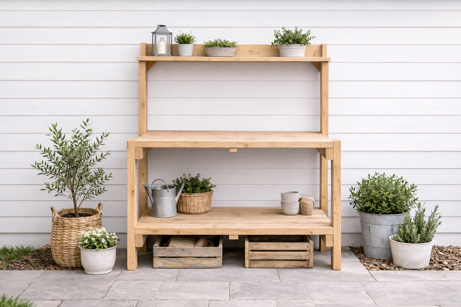 Simple Potting Bench