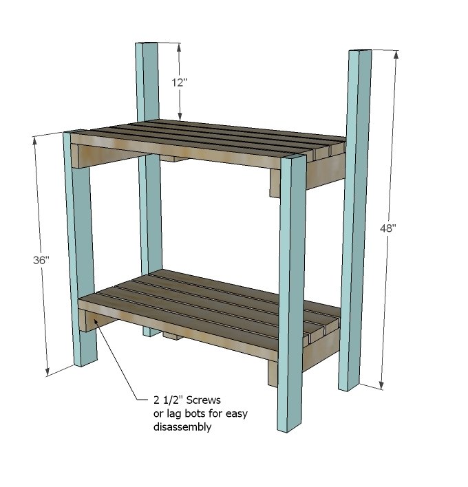 Simple Potting Bench — step 3