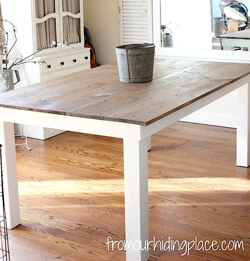 Simple Rustic Table