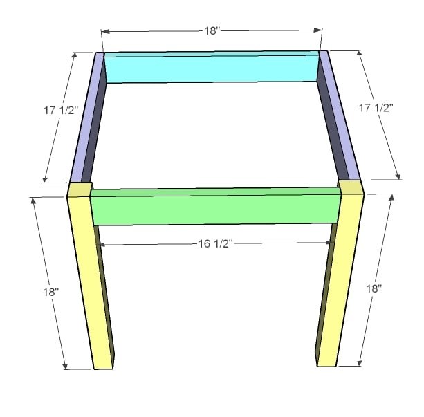 Simple Stackable Outdoor Chairs — step 3