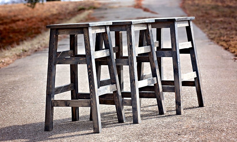 Simple Wood Stool