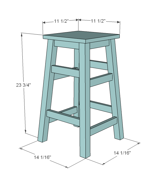 Simple Wood Stool — step 6