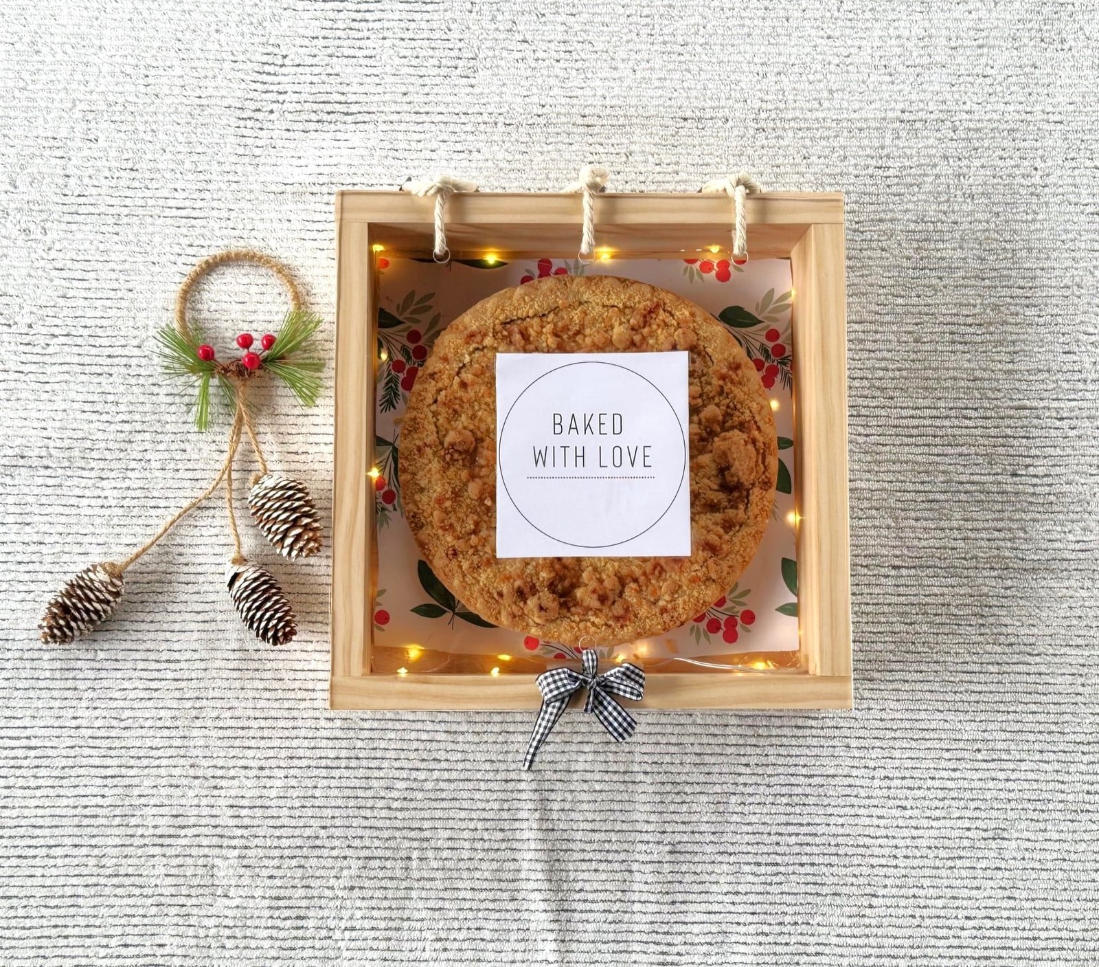 Simple Wooden Pie Box