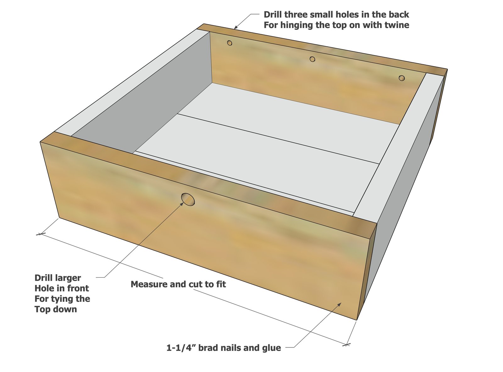 Simple Wooden Pie Box — step 3