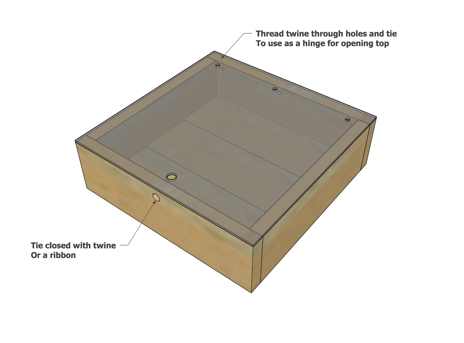 Simple Wooden Pie Box — step 4