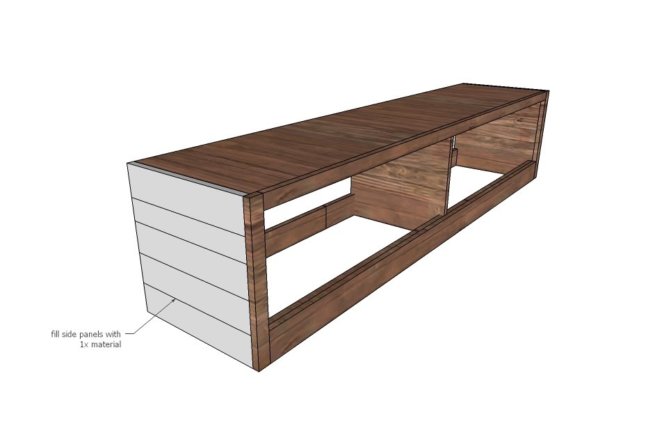 Simplest to Build Wood Storage Bed with Drawers — step 4