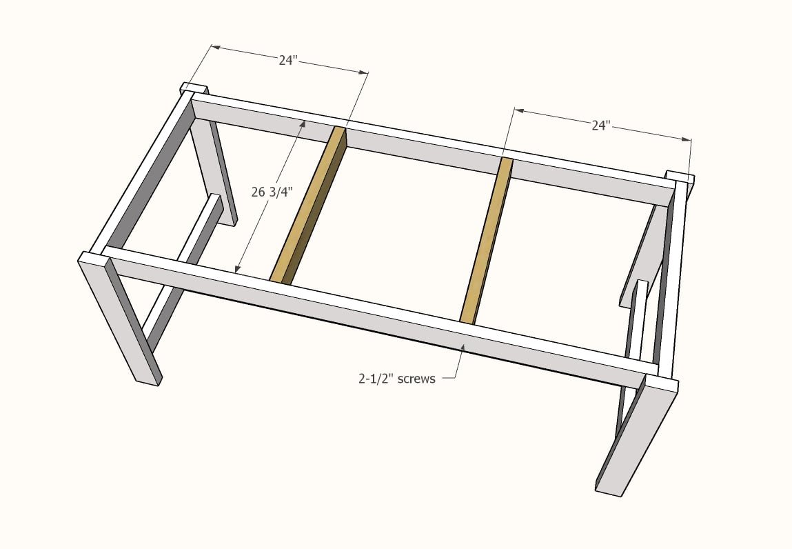 Simplest Farm Table — step 3