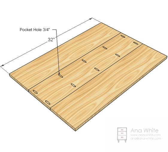 Simplest Kids Play Table — step 2