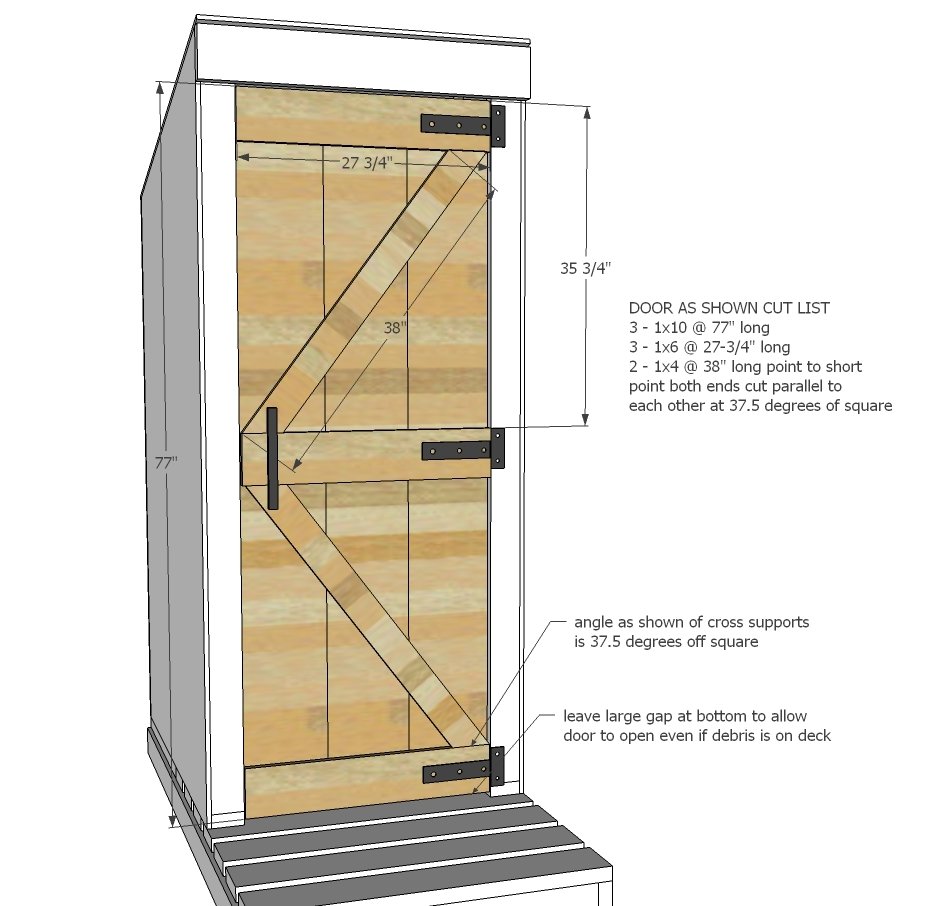 Simplest Outhouse — step 10