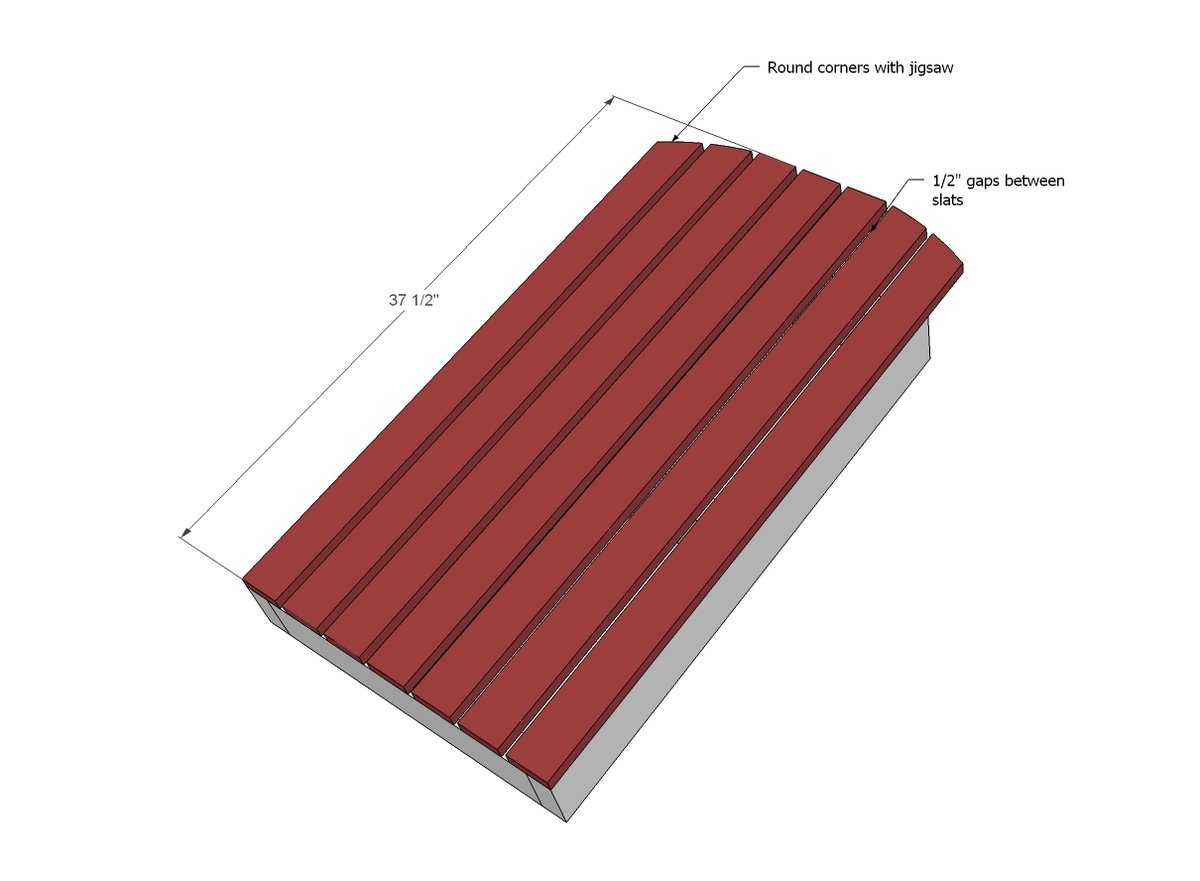 Simplest Wood Chaise Lounge Chairs — step 6