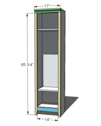 Single Locker Cabinet — step 3