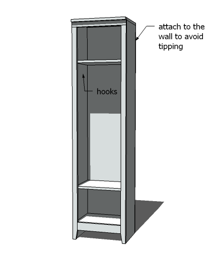 Single Locker Cabinet — step 4