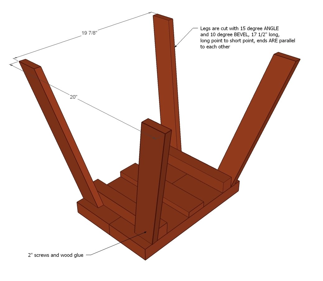 Skipper's Stool — step 2