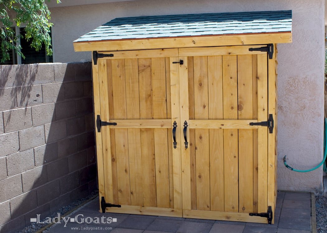 Small Cedar Shed