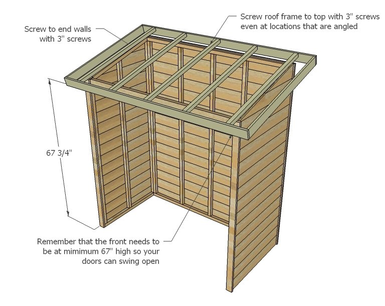 Small Cedar Shed — step 9