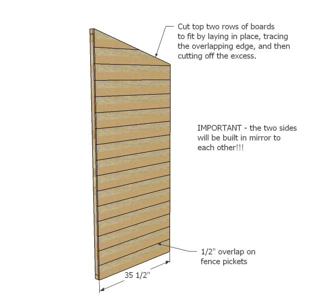 Small Cedar Shed — step 4